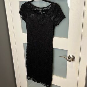 Beautiful black lace dress